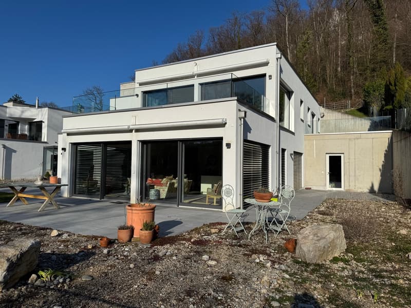 Appartamento 5,5 locali NWFL 162 m2 con posto a sedere in giardino / cantina / cantina del vino / tecnologia circa 60 m2 - in una casa di 2 famiglie (3)