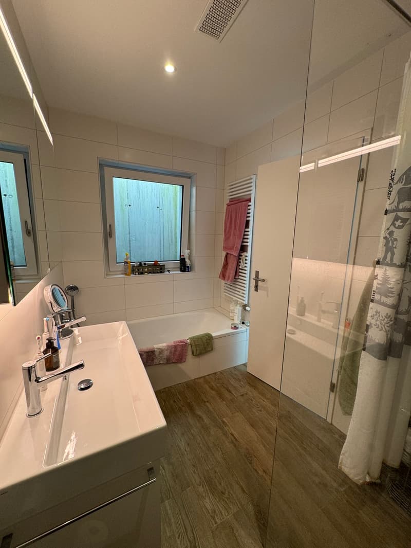 Appartamento 5,5 locali NWFL 162 m2 con posto a sedere in giardino / cantina / cantina del vino / tecnologia circa 60 m2 - in una casa di 2 famiglie (15)