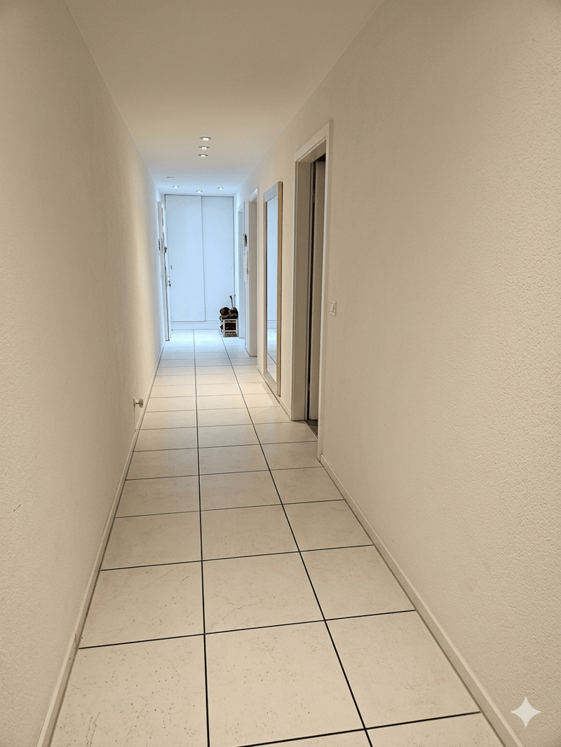Ruhiges Wohnen, nah in der City in 4-Zimmer-Wohnung mit Balkon inkl. 1 Parkplatz  in Binningen (2)
