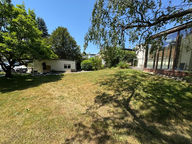 Casa unifamiliare di 5 locali con giardino d'inverno e ampio giardino con alberi secolari a Witterswil (4)
