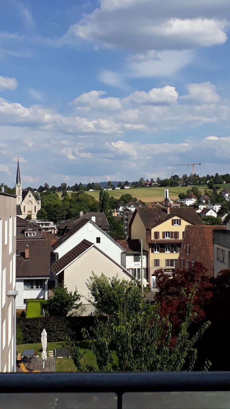 Weitsicht von der Terrasse