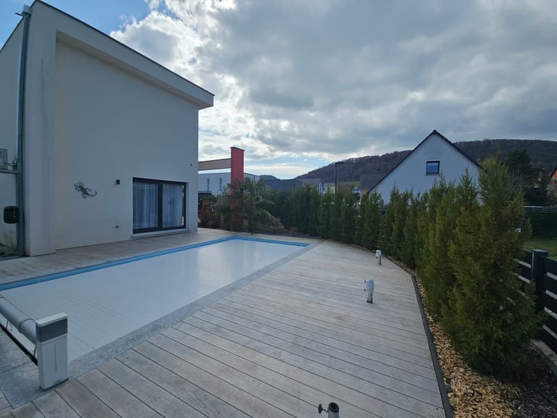 Casa unifamiliare moderna di 6 camere con piscina in una zona tranquilla di Leymen (51)