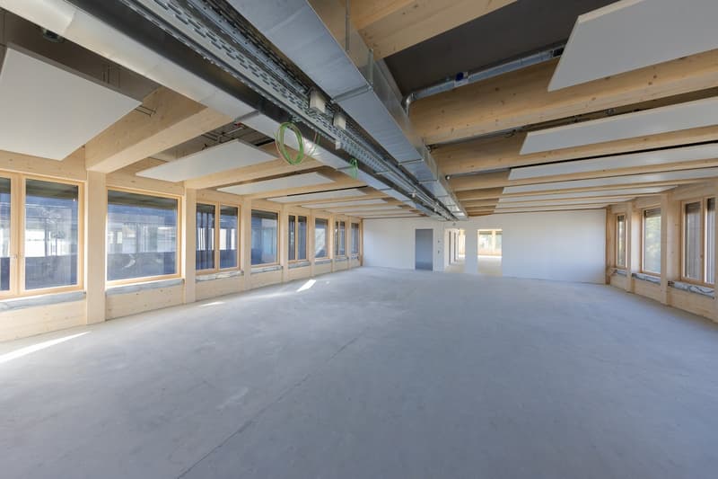 Uffici moderni da 30 a 200 m² in un edificio certificato Minergie, a 2 passi dalla stazione di Friburgo (2)