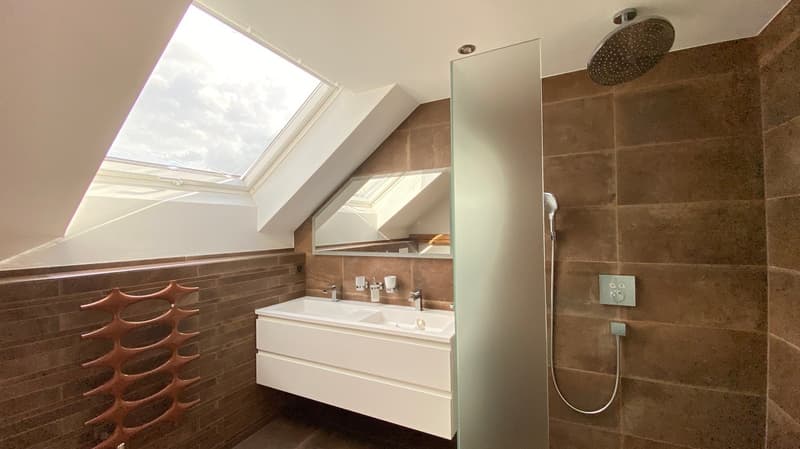 Appartement enchanté de 3,5 pièces avec chic de chalet au centre du village de Bettlach (13)