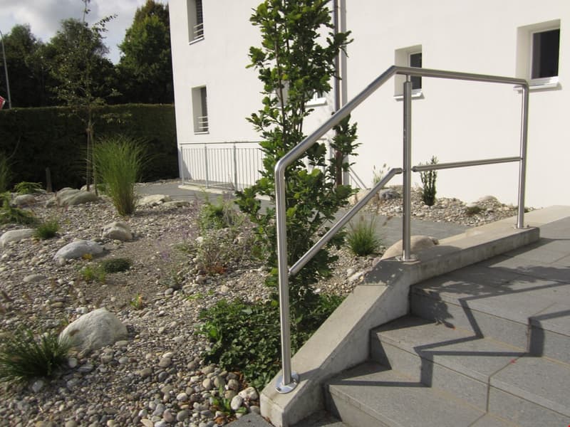 Eingangsbereich / Steingarten
