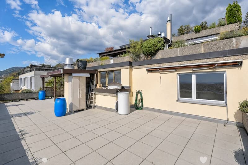 3.5 Zimmer Attika-Terrassenwohnung mit See- und Alpensicht (3)