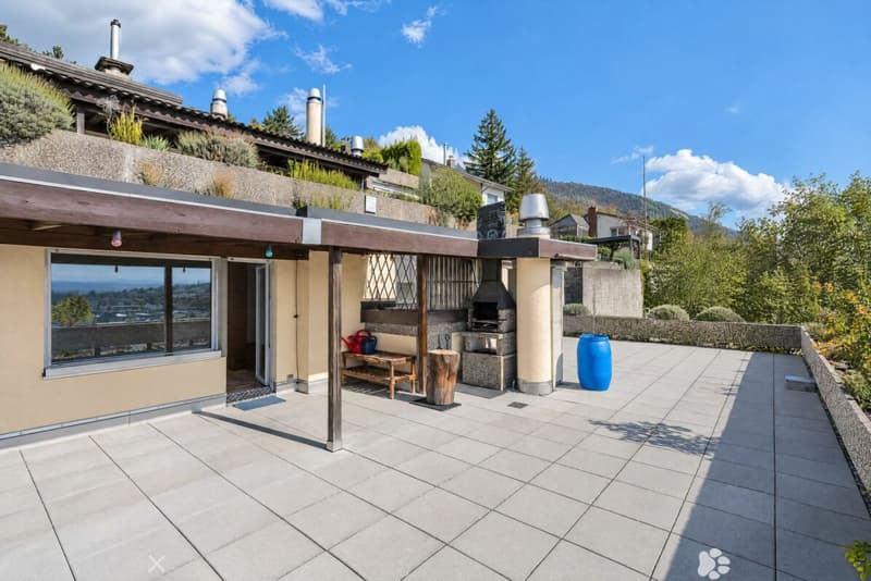 3.5 Zimmer Attika-Terrassenwohnung mit See- und Alpensicht (2)