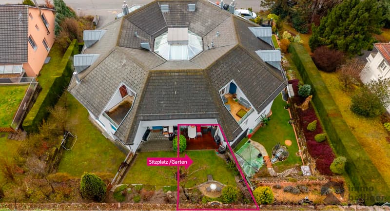 Appartamento unico in città - Ottagono con balcone e giardino (10)