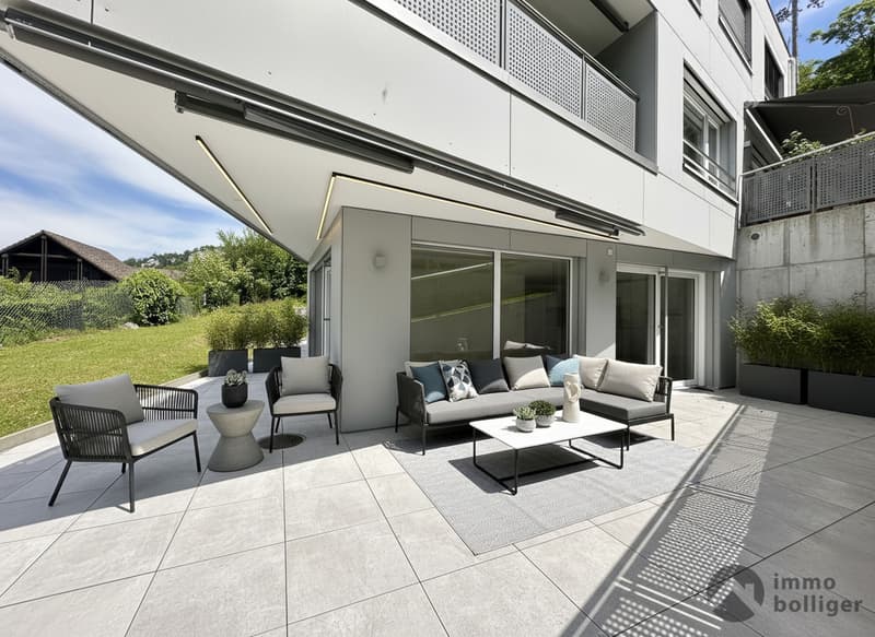 Nouveauté construction au bord de la forêt - appartement moderne au rez-de-chaussée (7)