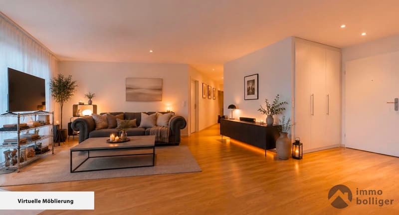 Stadtnahes Unikat - Oktagon mit Balkon und Garten (3)