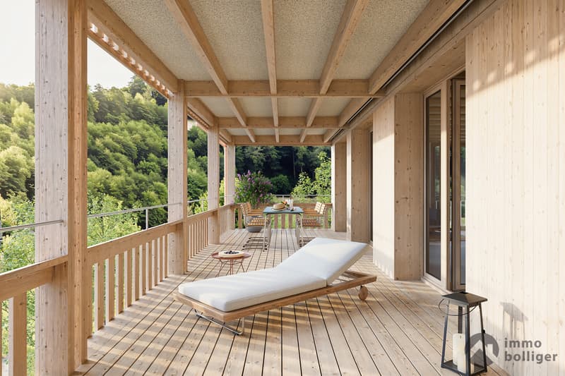 Wohnen im Baumgarten: Holzbau mit Charme und Weitblick (2)