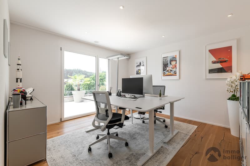 Wohnen wie im Einfamilienhaus - stilvolle Attika mit 137 m² Terrasse (9)
