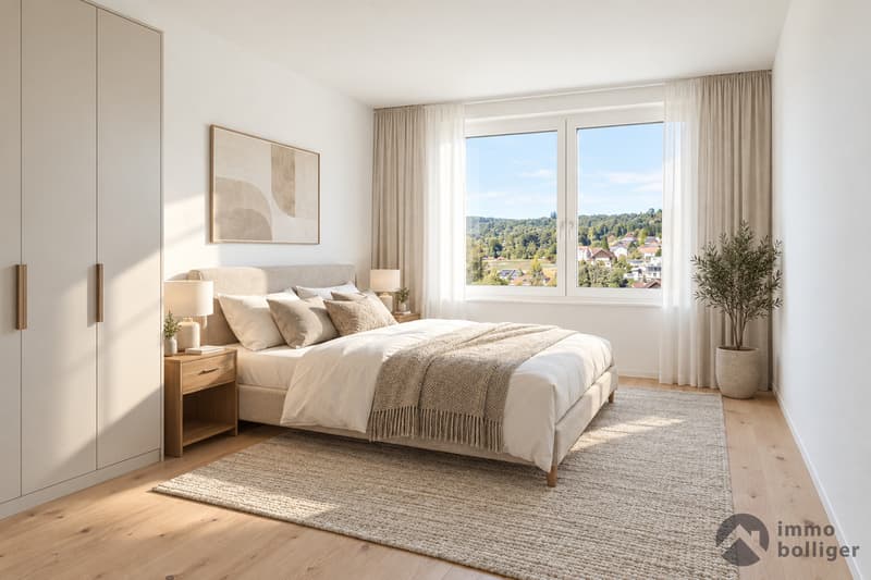 Wohnen wie im Einfamilienhaus - 5.5-Zimmer-Maisonette mit Garten (2)