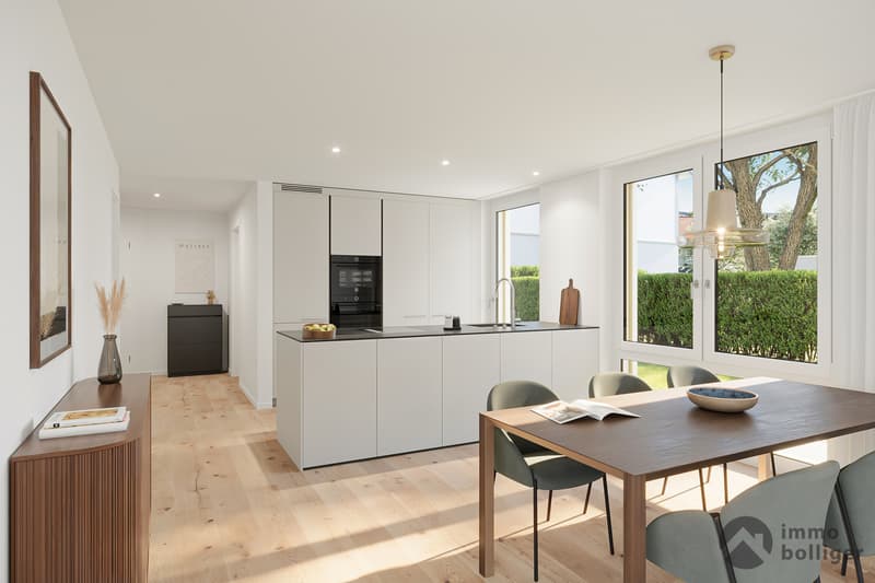 Wohnen wie im Einfamilienhaus - 5.5-Zimmer-Maisonette mit Garten (1)