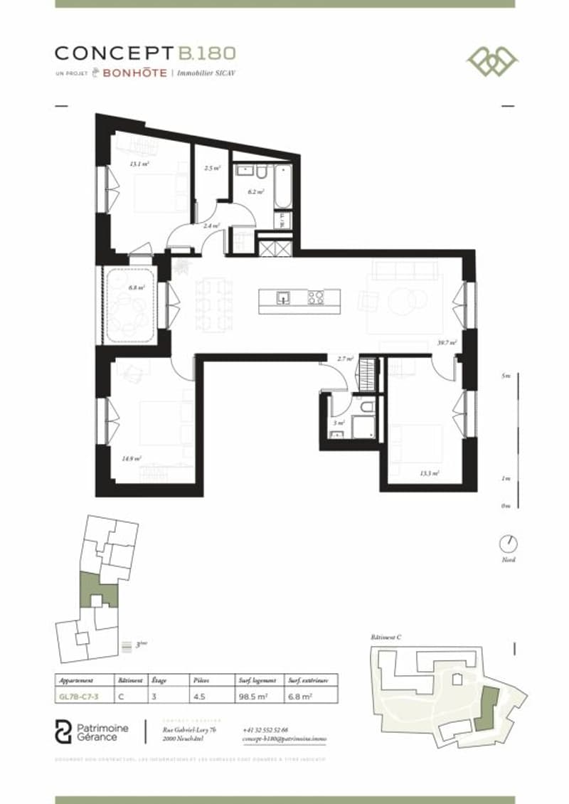 Scopri Concept B.180 a Neuchâtel - Appartamento di 4.5 locali (6)