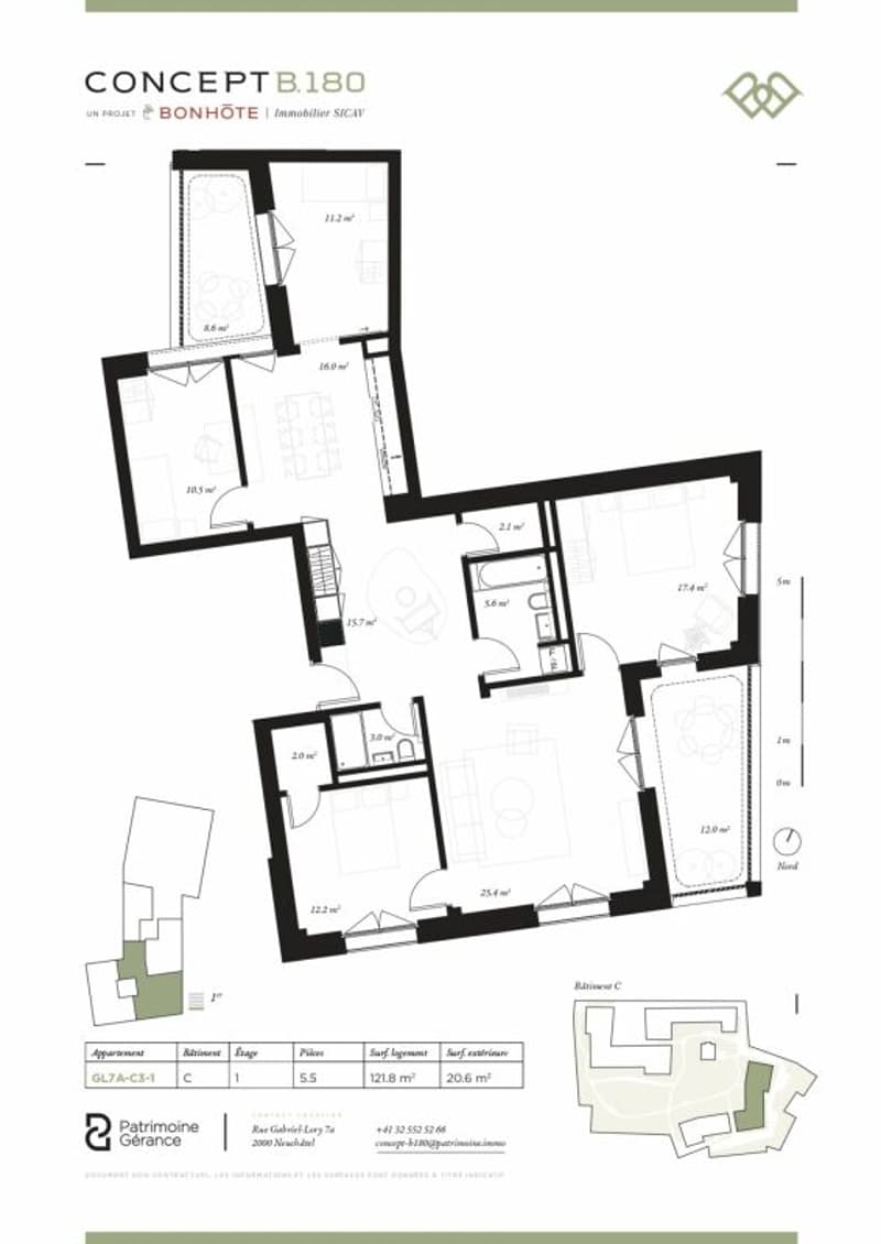 Scopri Concept B.180 a Neuchâtel - Appartamento di 5.5 locali (6)