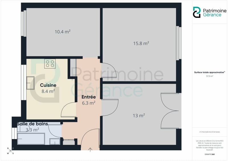 Bright! 3.0 room apartment (7)