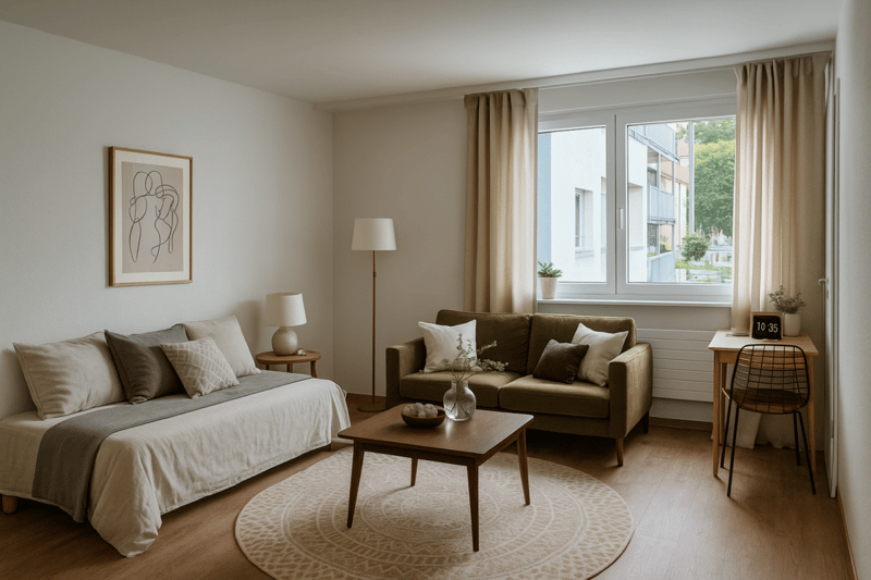 Studio rénové - Disponible immédiatement, idéal pour un premier logement ! (1)