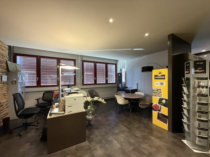 Idéalement situé ! Local commercial de 209m² et dépôt de 65m² (4)