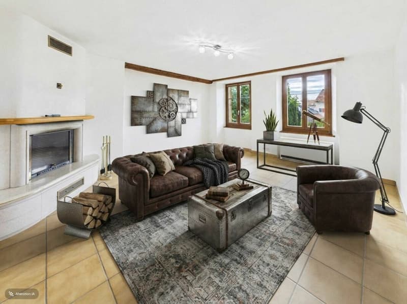 Maison individuelle de 5.5 pièces avec cheminée et jardin (3)