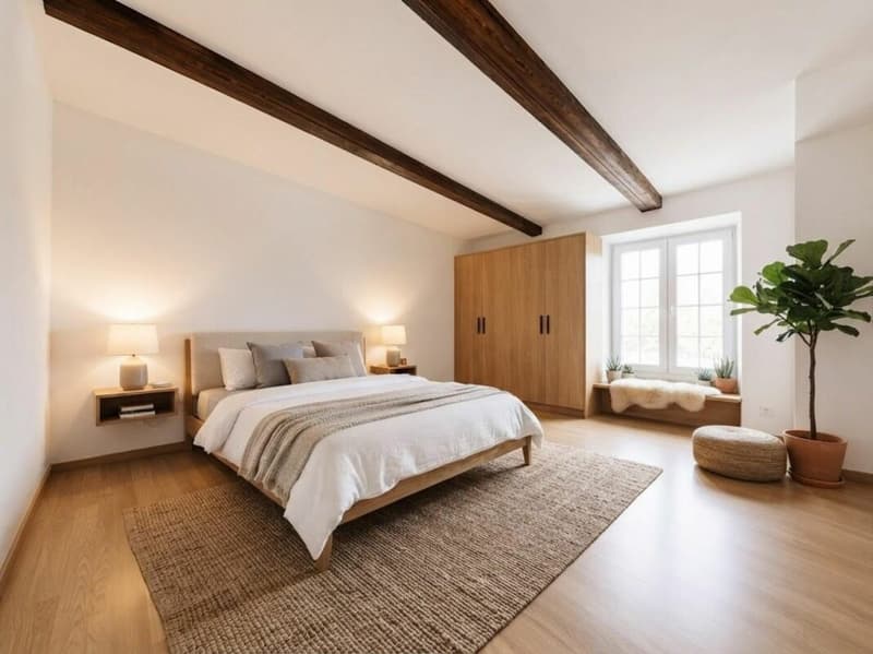 DUPLEX DE 2.5 PIÈCES AVEC POUTRES APPARENTES AU COEUR DE LA VIEILLE VILLE DE BIENNE (2)