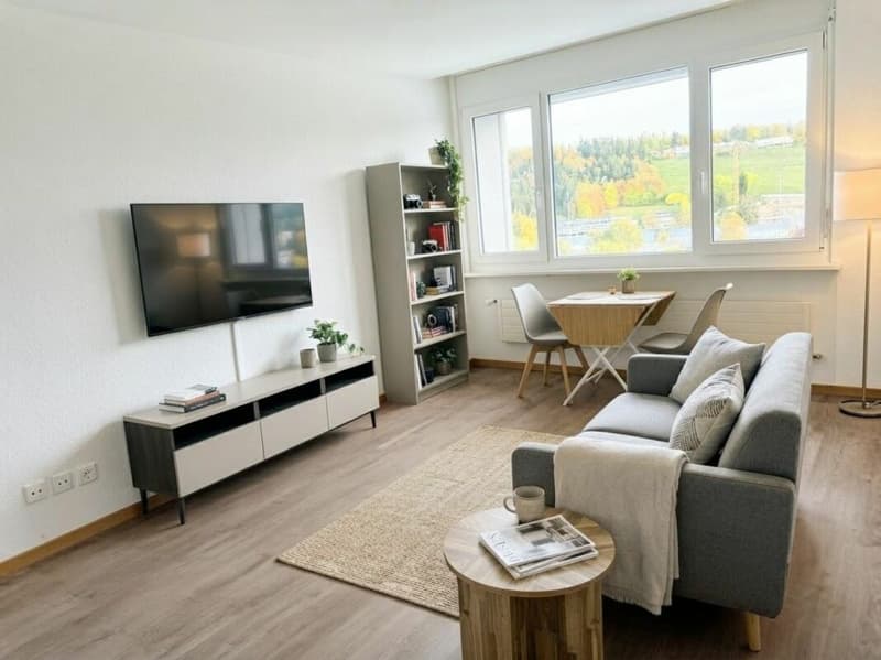 STUDIO À LOUER À LA CHAUX-DE-FONDS - DÈS CHF 695.-/MOIS ! (1)