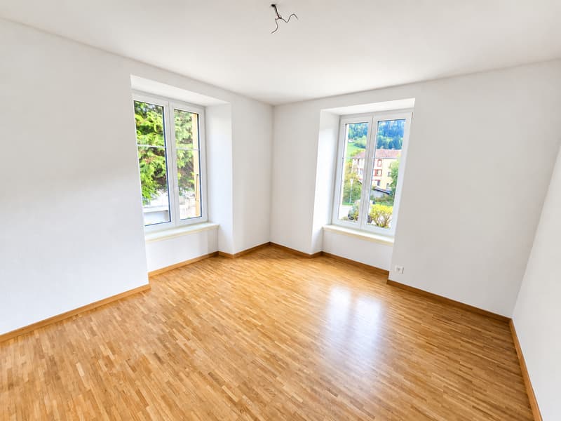 Joli appartement de 4 pièces avec poêle suédois et grand balcon dans un quartier très calme (11)