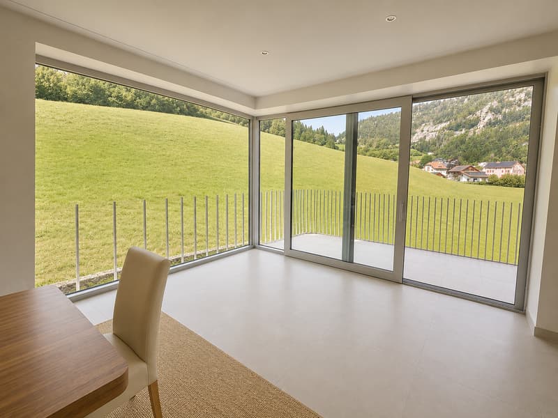 Superbo appartamento triplex di 5 locali al 1° piano con terrazza e giardino (3)