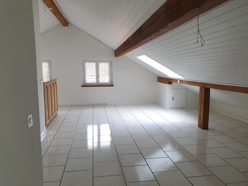 Appartamento mansardato con 3 locali e balcone (6)