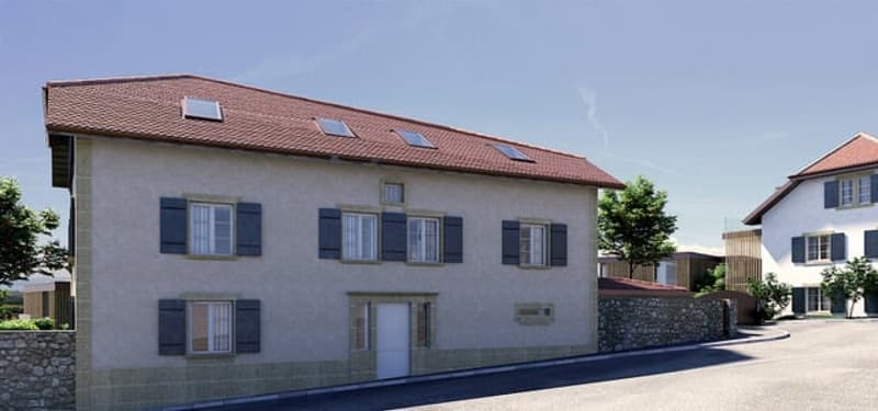 Charmanter neuer 3,5-Zimmer-Wohnung im Zentrum des Dorfes (2)