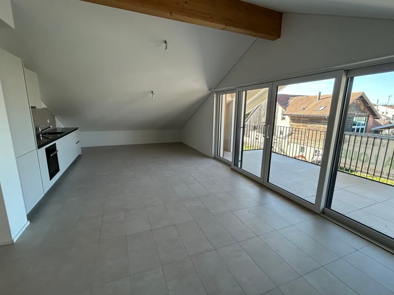 Appartement neuf mansardé - 1er loyer offert ! (3)