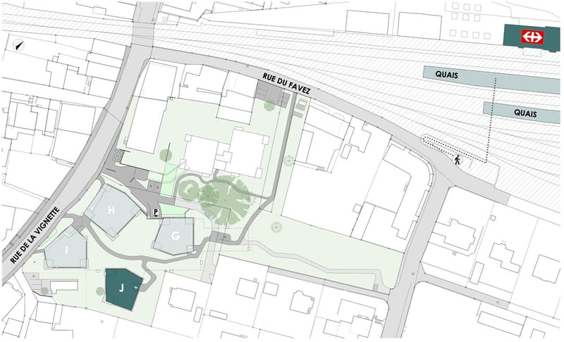 Petit immeuble de 6 appartements dans la nature, proche de la gare (6)
