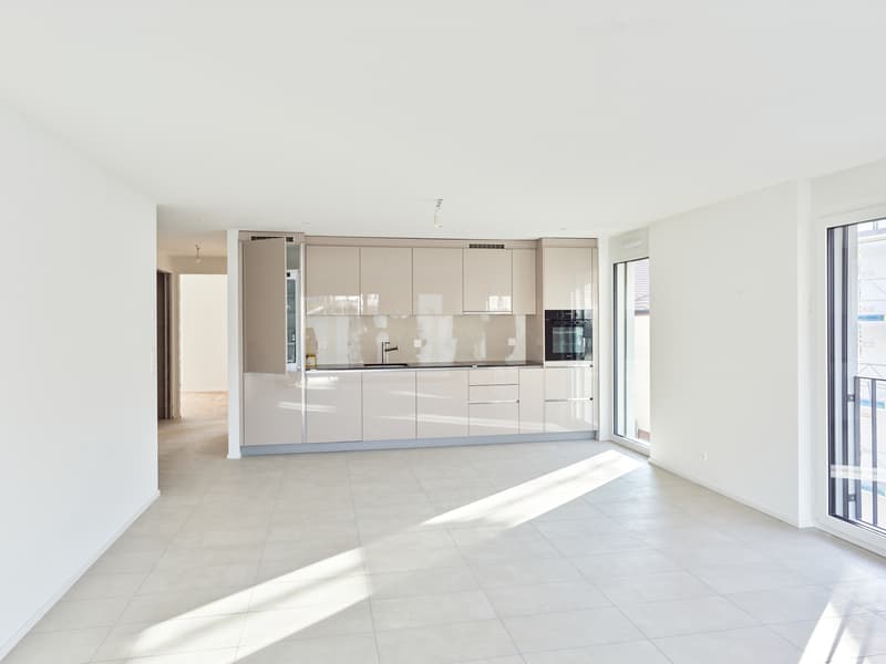 Grande 3.5 nuovo attraversante, con grande soggiorno e balcone coperto (2)