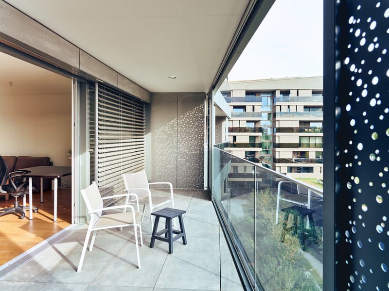 Appartement de 2,5 pièces traversant à louer de suite aux Echervettes (5)