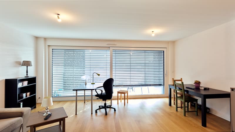 Appartement de 2,5 pièces traversant à louer de suite aux Echervettes (1)