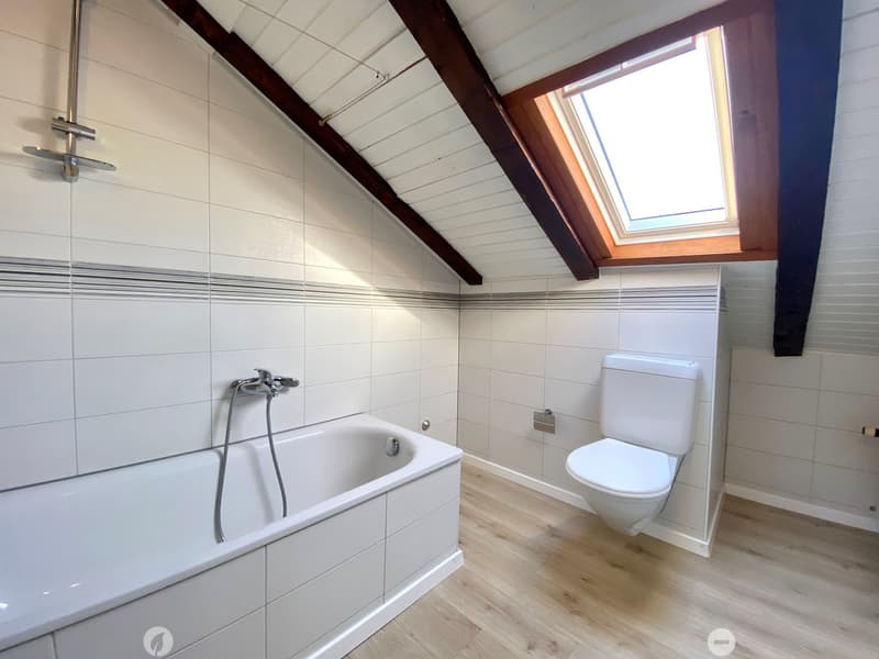 TOP Helle, ruhige Duplex-Dachwohnung 3..5 Zimmer mit Balkon (7)
