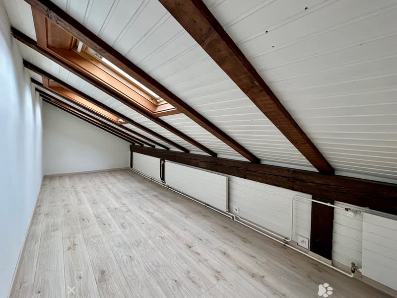 TOP Helle, ruhige Duplex-Dachwohnung 3..5 Zimmer mit Balkon (2)