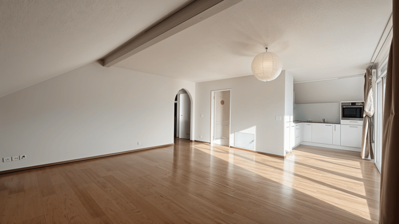 Living with privacy - charming attic apartment in Gerlafingen (2)