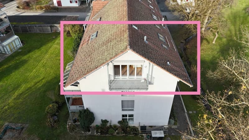 Living with privacy - charming attic apartment in Gerlafingen (16)