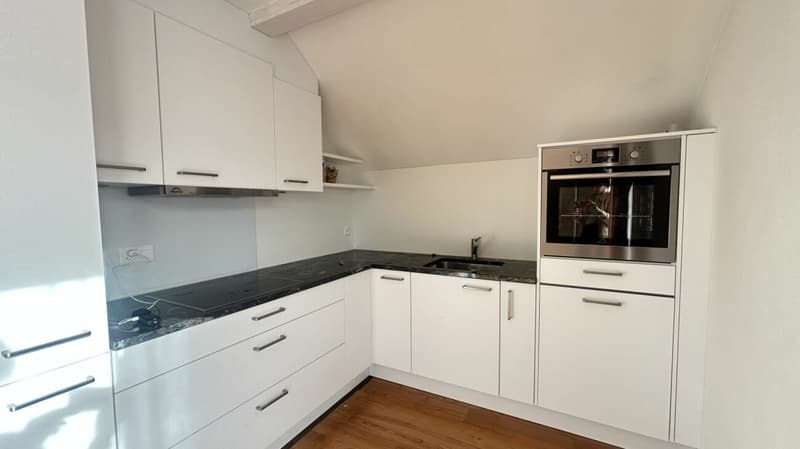 Living with privacy - charming attic apartment in Gerlafingen (9)