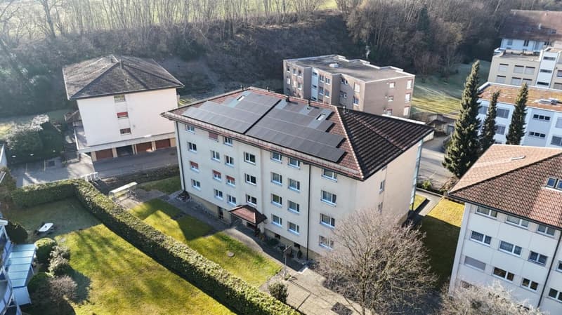 Living in a 3.5-room apartment on the top floor with a balcony (17)