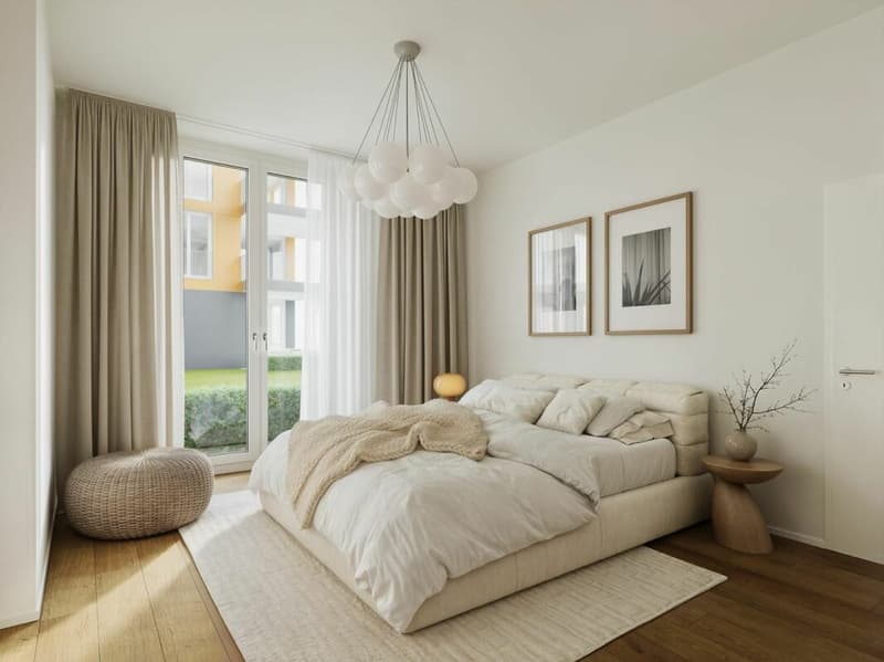 3.5-Zimmer-Eigentumswohnung mit separatem Atelier im Aebiguet am Bach (2)