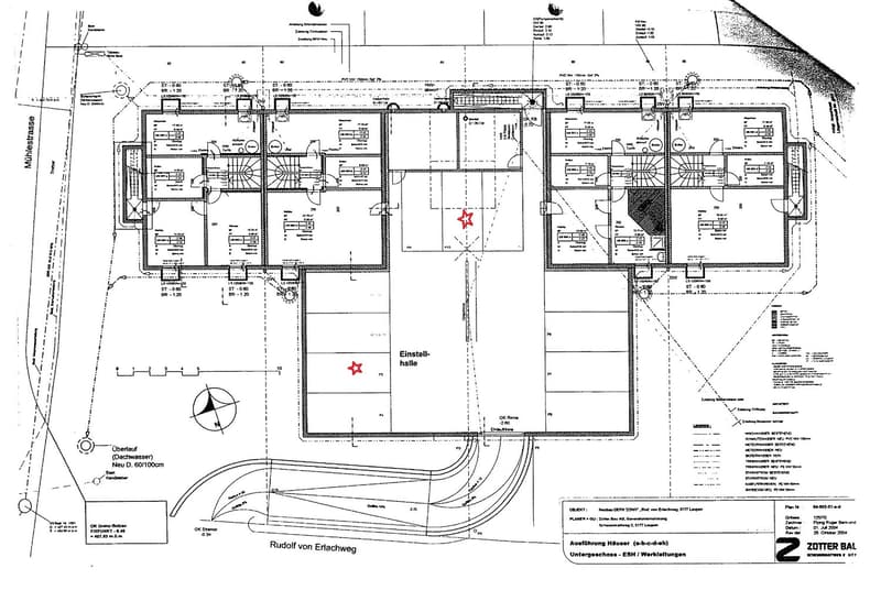 Two parking spaces in a small underground garage in Laupen (6)