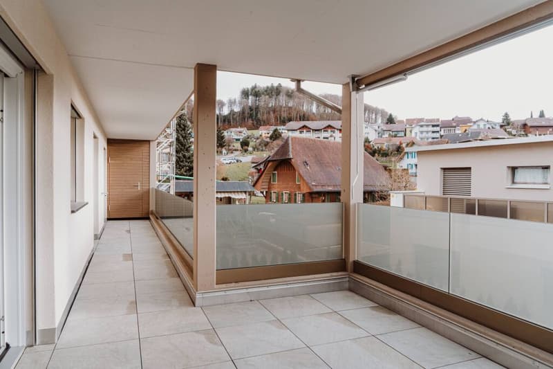 Modern 4.5-room apartment with a landscape view in Grossdietwil (4)