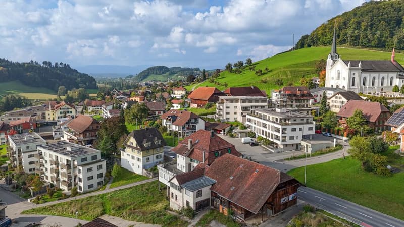 Modern 4.5-room apartment with a landscape view in Grossdietwil (25)