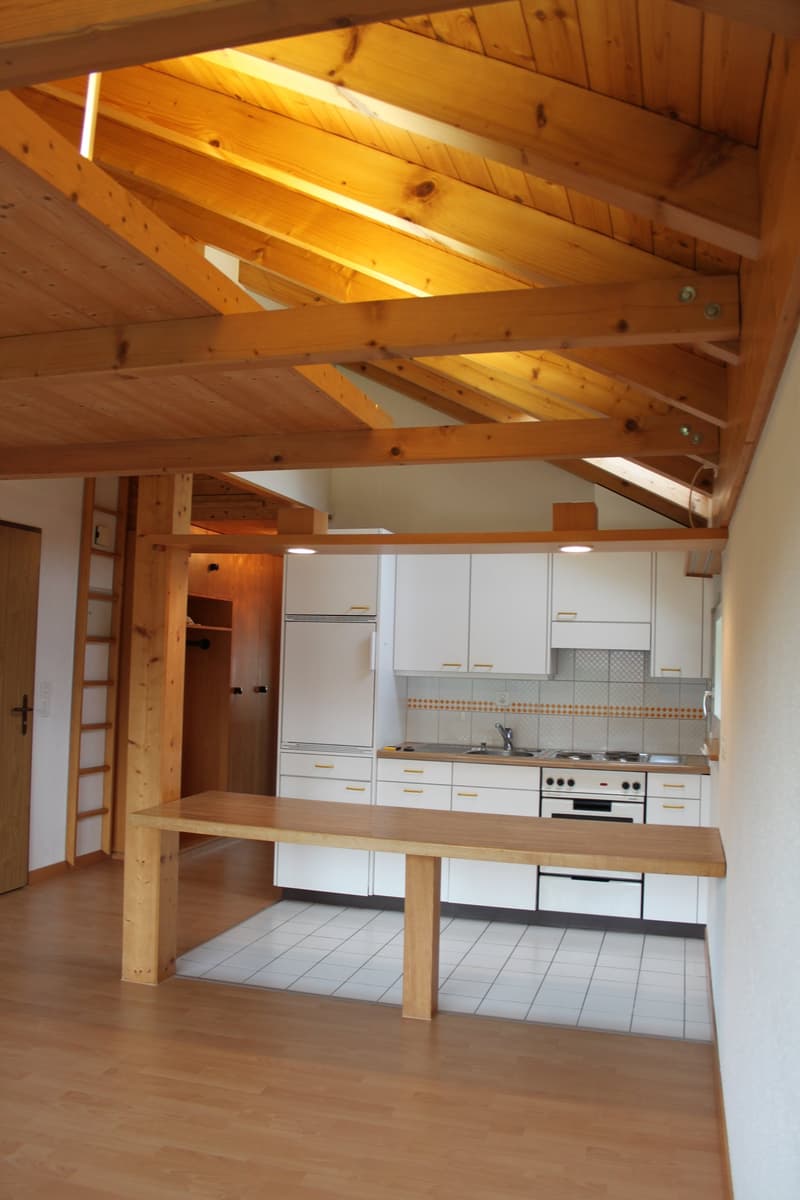 Charmante 2.5-Zimmer-Wohnung mit Bergblick in Spiez (2)