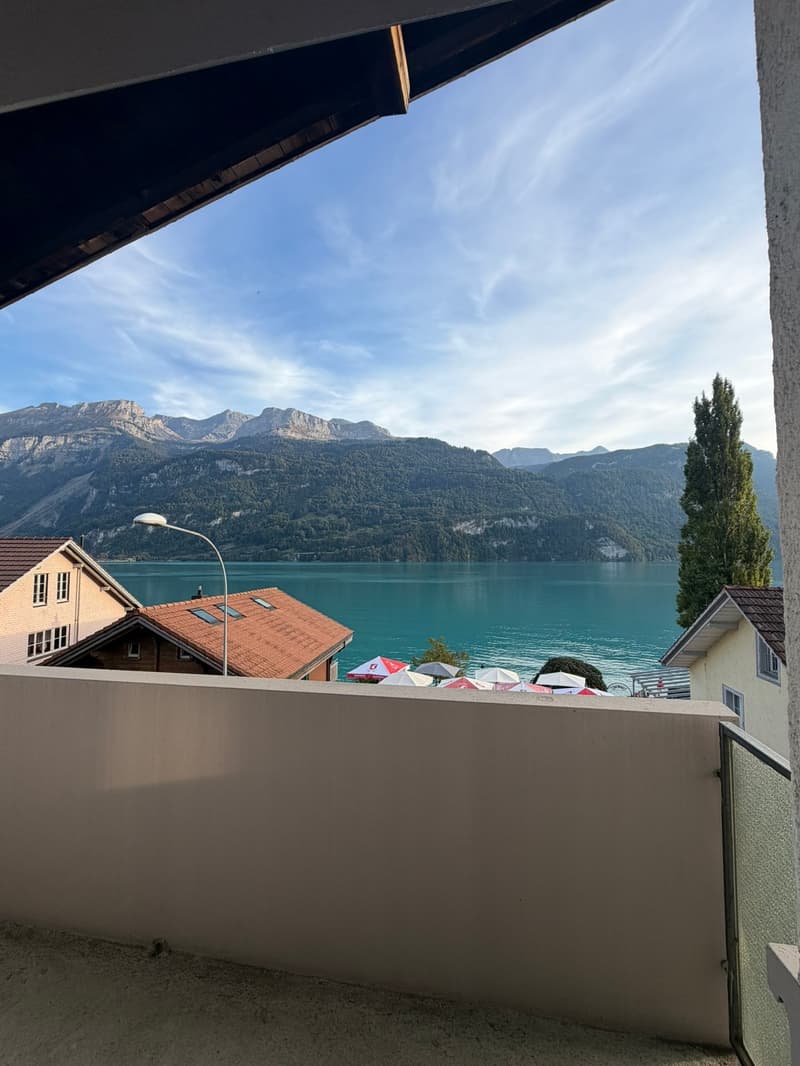 Charmante 3-Zimmer-Wohnung mit Seesicht in Brienz (3)