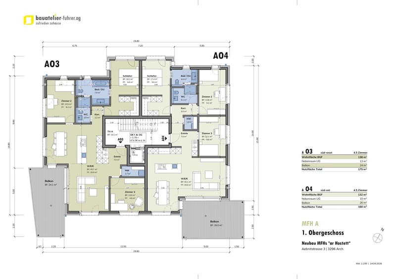 TOP OFFER! - 3.5 room ground floor apartment in Arch (6)