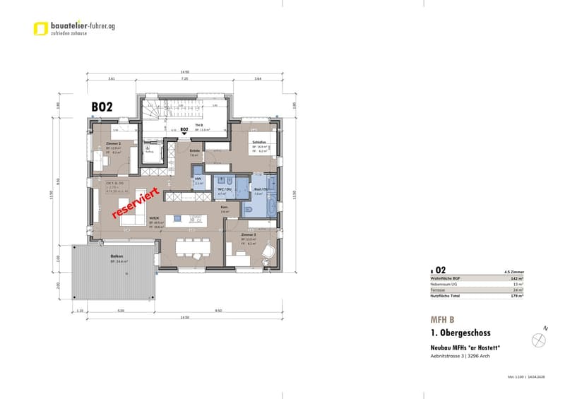 HIGHLIGHT! ; - Appartamenti giardino 4,5 locali ad Arch (6)