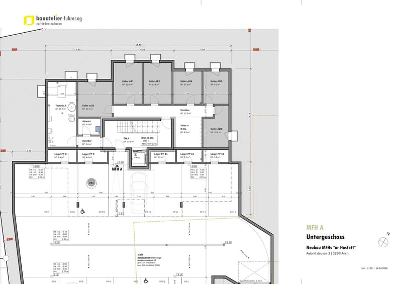NEW! ; - 4.5 room owner-occupied apartment in Arch (12)